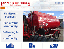 Tablet Screenshot of pinnockbrothers.co.uk